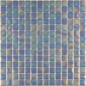 Hisbalit Obklad mozaika skleněná modrá 714 2,5x2,5 (33,3x33,3) cm - 25714LH