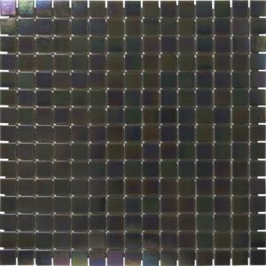 The Mosaic Factory Obklad mozaika skleněná černá Black Pearl 2x2 (32,3x32,3) cm - GMP104