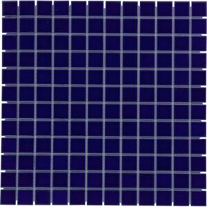 The Mosaic Factory Keramická mozaika modrá Dark Blue Glossy 23 2,3x2,3 (30x30) cm - AF230084