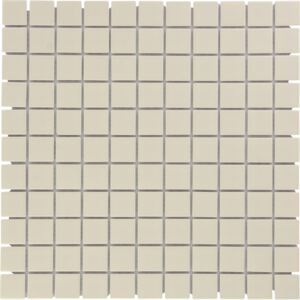 The Mosaic Factory Keramická mozaika béžová Cream Glossy 23 2,3x2,3 (30x30) cm - AF230044