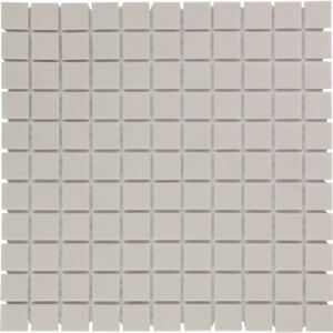 The Mosaic Factory Keramická mozaika bílá White 2,3x2,3 (30x30) cm - LO2310
