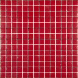 Hisbalit Obklad mozaika skleněná červená 174E 2,5x2,5 (33,3x33,3) cm - 25174ELH