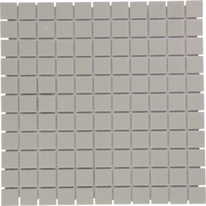 The Mosaic Factory Keramická mozaika šedá Grey 2,3x2,3 (30x30) cm - LO2329