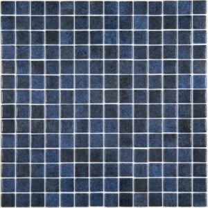 Hisbalit Obklad mozaika skleněná modrá 363C 2,5x2,5 (33,3x33,3) cm - 25363CLH