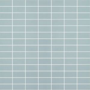 Hisbalit Obklad mozaika skleněná šedá 569 DOPPEL 2,3x4,6 (33,3x33,3) cm - RT569DOP