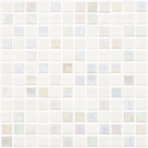 MOSAVIT Obklad mozaika skleněná bílá TESSA BLANCO 2,5x2,5 (31,6x31,6) cm - TESBLA