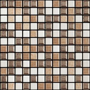 APPIANI Keramická mozaika béžová COLONIALE 01-25 2,5x2,5 (30x30) cm - XCOL701