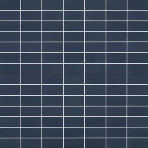 Hisbalit Obklad mozaika skleněná modrá 573 DOPPEL 2,3x4,6 (33,3x33,3) cm - RT573DOP