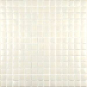 Hisbalit Obklad mozaika skleněná bílá 718 2,5x2,5 (33,3x33,3) cm - 25718MH