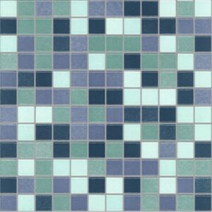 APPIANI Keramická mozaika zelená XWELL711 2,5x2,5 (30x30) cm - XWEL711