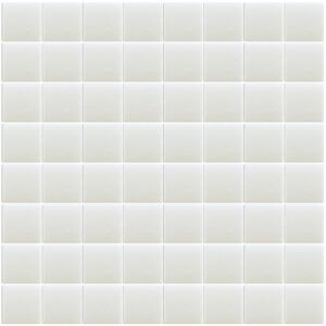 Hisbalit Obklad mozaika skleněná bílá 103A MAT 4x4 4x4 (32x32) cm - 40103AMH