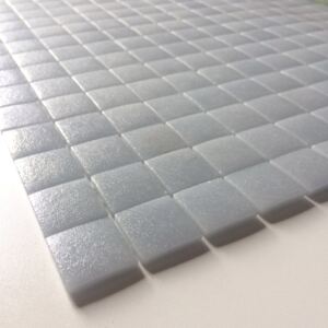 Hisbalit Obklad mozaika skleněná šedá 316A PROTISKLUZ 2,5x2,5 2,5x2,5 (33,33x33,33) cm - 25316ABH