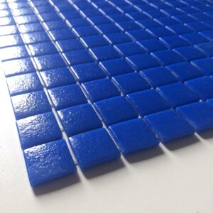Hisbalit Obklad mozaika skleněná modrá 320C PROTISKLUZ 2,5x2,5 2,5x2,5 (33,33x33,33) cm - 25320CBH
