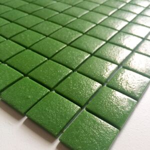 Hisbalit Obklad mozaika skleněná zelená 221A PROTISKLUZ 2,5x2,5 2,5x2,5 (33,33x33,33) cm - 25221ABH