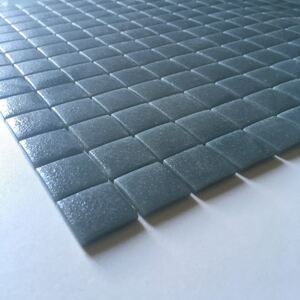 Hisbalit Obklad mozaika skleněná šedá 305A PROTISKLUZ 2,5x2,5 2,5x2,5 (33,33x33,33) cm - 25305ABH