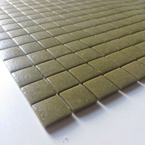 Hisbalit Obklad mozaika skleněná zelená 337B PROTISKLUZ 2,5x2,5 2,5x2,5 (33,33x33,33) cm - 25337BBH