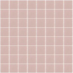 Hisbalit Obklad mozaika skleněná růžová 255A MAT 4x4 4x4 (32x32) cm - 40255AMH