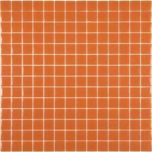 Hisbalit Obklad mozaika skleněná oranžová 304C LESK 2,5x2,5 2,5x2,5 (33,3x33,3) cm - 25304CLH
