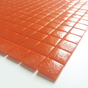 Hisbalit Obklad mozaika skleněná oranžová 304C PROTISKLUZ 2,5x2,5 2,5x2,5 (33,33x33,33) cm - 25304CBH