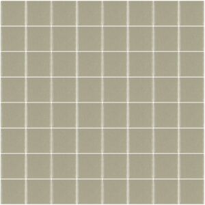 Hisbalit Obklad mozaika skleněná šedá 327A MAT 4x4 4x4 (32x32) cm - 40327AMH