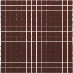 Hisbalit Obklad mozaika skleněná hnědá 210A LESK 2,5x2,5 2,5x2,5 (33,3x33,3) cm - 25210ALH