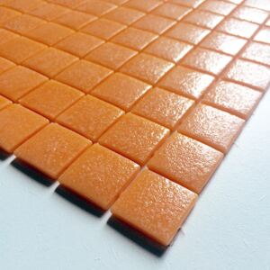 Hisbalit Obklad mozaika skleněná oranžová 326B PROTISKLUZ 2,5x2,5 2,5x2,5 (33,33x33,33) cm - 25326BBH