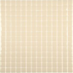 Hisbalit Obklad mozaika skleněná béžová 333B LESK 2,5x2,5 2,5x2,5 (33,3x33,3) cm - 25333BLH