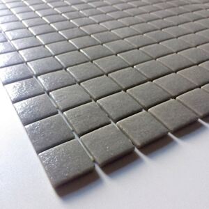 Hisbalit Obklad mozaika skleněná šedá 325A PROTISKLUZ 2,5x2,5 2,5x2,5 (33,33x33,33) cm - 25325ABH