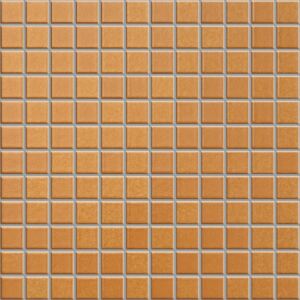 APPIANI Keramická mozaika oranžová 7020 ALCHECHENGI 25 2,5x2,5 (30x30) cm - MOS7020