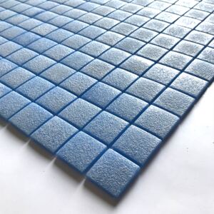 Hisbalit Obklad mozaika skleněná modrá TRACIA NON SLIP B 2,5x2,5 (33,3x33,3) cm - 25TRACBH
