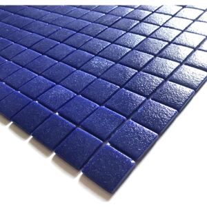 Hisbalit Obklad mozaika skleněná modrá ASÓN NON SLIP B 2,5x2,5 (33,3x33,3) cm - 25ASONBH