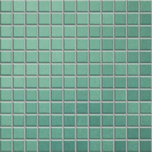 APPIANI Keramická mozaika zelená 7016 NASTURZIO 25 2,5x2,5 (30x30) cm - MOS7016