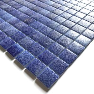 Hisbalit Obklad mozaika skleněná modrá JÓNICO NON SLIP B 2,5x2,5 (33,3x33,3) cm - 25JONIBH