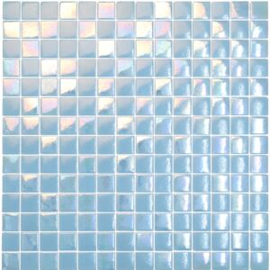 Hisbalit Obklad mozaika skleněná modrá CORCEGA 2,5x2,5 (33,3x33,3) cm - 25CORCLH