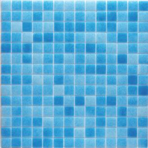 Hisbalit Obklad mozaika skleněná modrá MAR 2,5x2,5 (33,3x33,3) cm - 25MARLH
