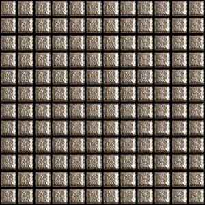 APPIANI Keramická mozaika kovová PIRITE 05-25 2,5x2,5 (30x30) cm - MTL7005