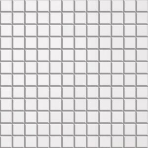 APPIANI Keramická mozaika bílá 7013 CALLA 25 2,5x2,5 (30x30) cm - MOS7013
