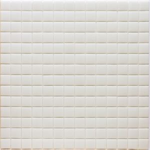 Hisbalit Obklad mozaika skleněná bílá PAS 2,5x2,5 (33,3x33,3) cm - 25PASLH