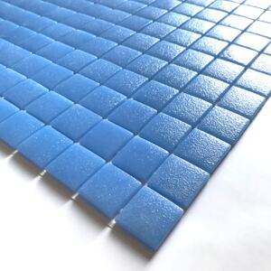 Hisbalit Obklad mozaika skleněná modrá EBRO NON SLIP B 2,5x2,5 (33,3x33,3) cm - 25EBROBH