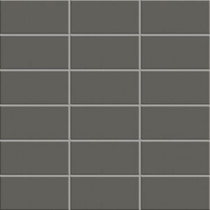 APPIANI Keramická mozaika šedá EMATITE 03-50 5x10 (30x30) cm - OPS2003