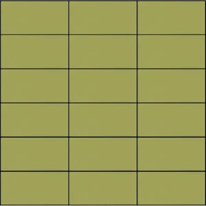 APPIANI Keramická mozaika zelená 2011 PRIMAVERA 50 5x10 (30x30) cm - SET2011