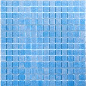 Hisbalit Obklad mozaika skleněná modrá TRACIA 2,5x2,5 (33,3x33,3) cm - 25TRACLH
