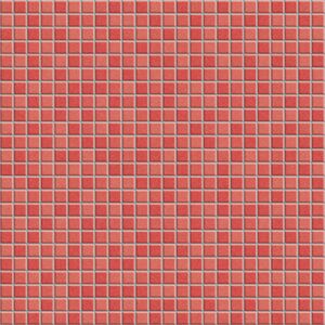APPIANI Keramická mozaika červená 4005 CAMELIA 12 1,2x1,2 (30x30) cm - MOS4005