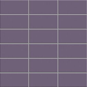 APPIANI Keramická mozaika fialová PIRROTINA 11-50 5x10 (30x30) cm - OPS2011