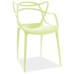 SIG Jídelní židle TOBY světle zelená