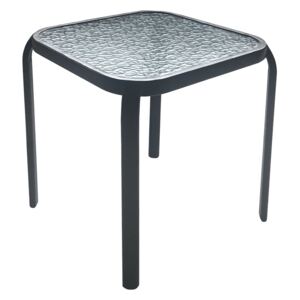 Zahradní stolek RAMOL ocel / sklo Tempo Kondela