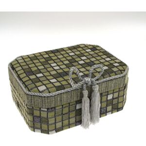 Šperkovnice JKBox Cube Green SP291-A19
