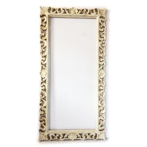 Amadeus Zrcadlo Marcello 180x90cm Béžová barva zlatá patina