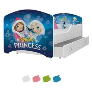 Dětská postel IGOR s motivem LEDOVÉ KRÁLOVSTVÍ (Frozen) včetně úložného prostoru