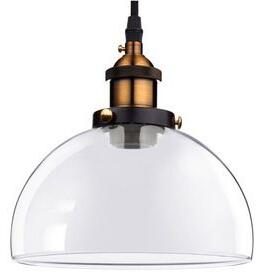 Toolight - Závěsné skleněné stropní svítidlo Verto C, čiré sklo, OSW-00138